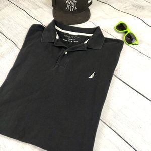 Nautica Men's Polo Tee Black 2xl